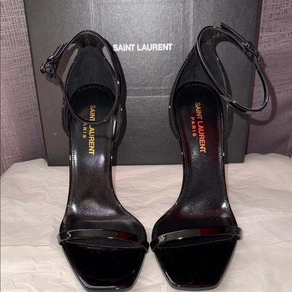 Saint Laurent Black Sandals - Picture 5 of 10